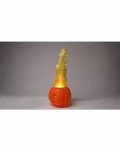 Light-Up Flaming Pumpkin - Trick 'r Treat 17 Light-Up Flaming Pumpkin - Trick 'r Treat -Spirit Halloween Shop 01490200 AVS