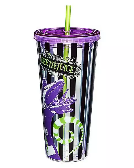 Beetlejuice Worm Tumbler 20 Oz. - Beetlejuice 5 Beetlejuice Worm Tumbler 20 Oz. - Beetlejuice - Image 3