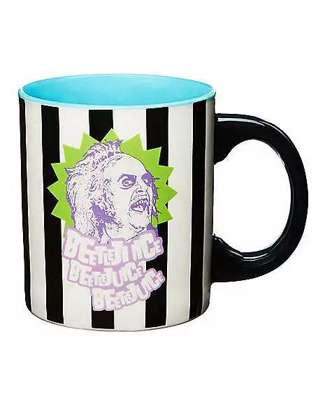 Striped Beetlejuice Coffee Mug - 20 Oz. 3 Striped Beetlejuice Coffee Mug - 20 Oz.