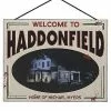 Haddonfield Home Of Michael Myers Sign - Halloween -Spirit Halloween Shop 01494780 a