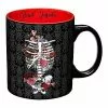 Dead Inside Floral Skeleton Coffee Mug 20 Oz.