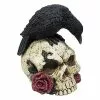 Gothic Noir Raven Skull Table Topper 1 Gothic Noir Raven Skull Table Topper -Spirit Halloween Shop 01502251 a