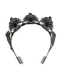 Black Filigree Crown -Spirit Halloween Shop 01503481 c