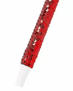 Red Sequin Cane 10 Red Sequin Cane -Spirit Halloween Shop 01504356 c
