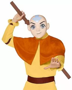 Adult Aang Costume - Avatar: The Last Airbender 7 Adult Aang Costume - Avatar: The Last Airbender -Spirit Halloween Shop 01505791 c