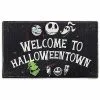 Welcome To HalloweenTown Doormat - The Nightmare Before Christmas 1 Welcome To HalloweenTown Doormat - The Nightmare Before Christmas -Spirit Halloween Shop 01513845 a