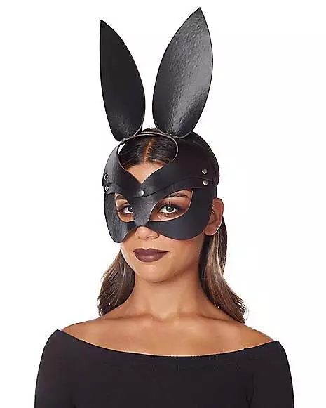 Black Bunny Eye Mask 4 Black Bunny Eye Mask - Image 2