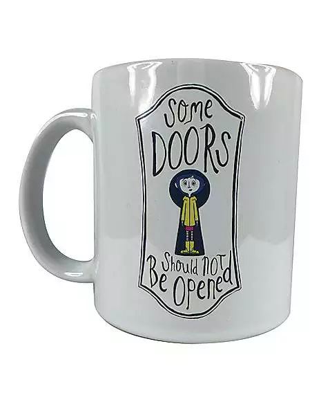 Do Not Open Coffee Mug 20 Oz. - Coraline 3 Do Not Open Coffee Mug 20 Oz. - Coraline