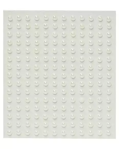 White Press On Pearls 3 White Press On Pearls