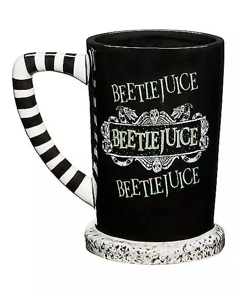 Here Lies Betelgeuse Molded Tombstone Mug 20 Oz. - Beetlejuice 4 Here Lies Betelgeuse Molded Tombstone Mug 20 Oz. - Beetlejuice - Image 2