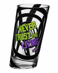 Slanted Beeetlejuice Glass