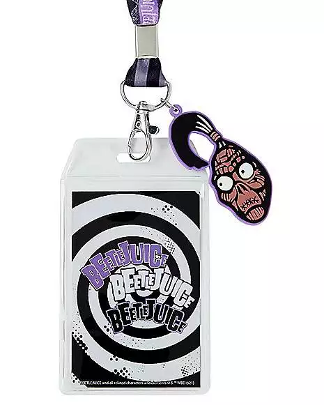 Beetlejuice Lanyard 3 Beetlejuice Lanyard
