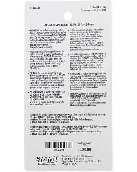 Blood Gel And Bloody Scab 4 Blood Gel And Bloody Scab - Image 2