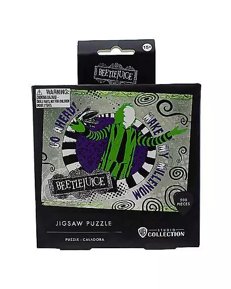 Beetlejuice 500 Piece Jigsaw Puzzle 3 Beetlejuice 500 Piece Jigsaw Puzzle