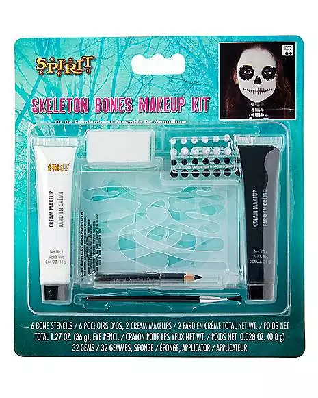 Kids Skeleton Makeup Kit 4 Kids Skeleton Makeup Kit - Image 2