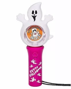 Mini Ghost Light-Up Spinner 7 Mini Ghost Light-Up Spinner -Spirit Halloween Shop 01528744 c