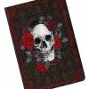 Gothic Noir Skull Journal 1 Gothic Noir Skull Journal -Spirit Halloween Shop 01540152 a