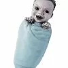 Swaddled Up Silas Zombie Baby 2 Swaddled Up Silas Zombie Baby -Spirit Halloween Shop 01540400 a