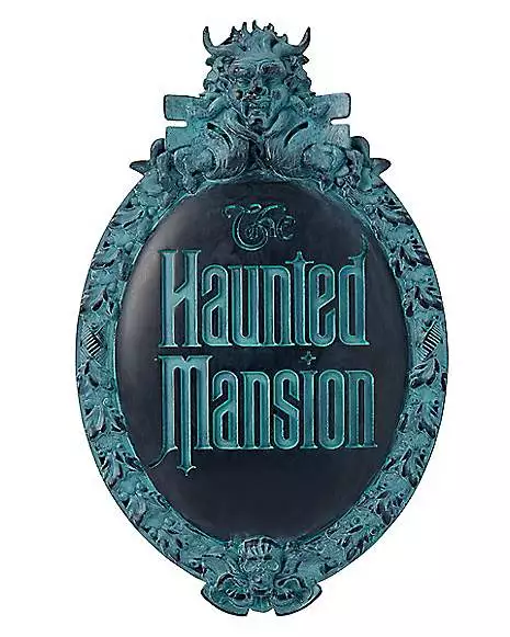 The Haunted Mansion Sign - Disney 3 The Haunted Mansion Sign - Disney