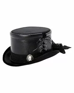 Black Gothic Top Hat