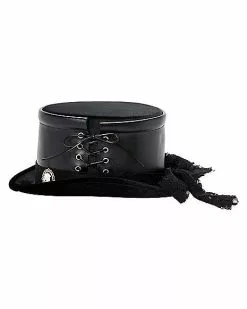 Black Gothic Top Hat -Spirit Halloween Shop 01542570 c