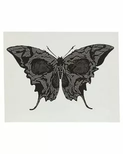 Moth Butterfly Temporary Tattoo