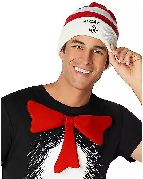 Adult Cat In The Hat Costume Kit - Dr. Seuss 5 Adult Cat In The Hat Costume Kit - Dr. Seuss - Image 3
