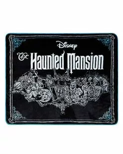 The Haunted Mansion Reversible Fleece Blanket - Disney