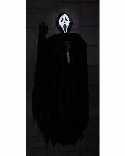 5 Ft Light-Up Ghost Face Hanging Prop - Decorations 7 5 Ft Light-Up Ghost Face Hanging Prop - Decorations -Spirit Halloween Shop 01546233 c