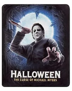 The Curse Of Michael Myers Fleece Blanket - Halloween