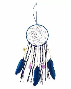 Blue And Purple Dream Catcher