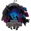 Light-Up Welcome Foolish Mortals Wreath - The Haunted Mansion 2 Light-Up Welcome Foolish Mortals Wreath - The Haunted Mansion -Spirit Halloween Shop 01547314 a