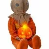 Light-Up Sitting Sam Doll - Trick 'r Treat -Spirit Halloween Shop 01547397 a