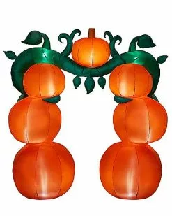 9 Ft Light-Up Jack-O'-Lantern Archway Inflatable Decoration 11 9 Ft Light-Up Jack-O'-Lantern Archway Inflatable Decoration -Spirit Halloween Shop 01547413 d