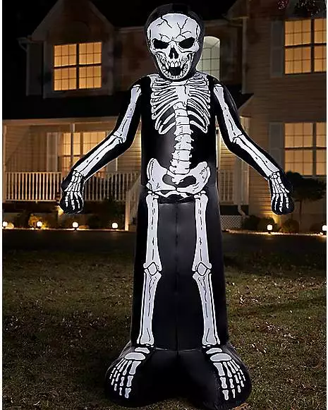 8 Ft. Skeleton Inflatable - Decorations 3 8 Ft. Skeleton Inflatable - Decorations