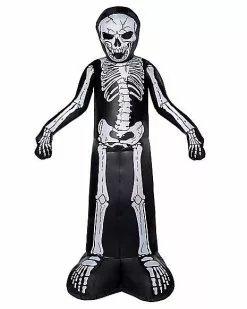 8 Ft. Skeleton Inflatable - Decorations 10 8 Ft. Skeleton Inflatable - Decorations -Spirit Halloween Shop 01547454 c