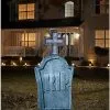 4 Ft Light-Up Tombstone Inflatable Decoration 2 4 Ft Light-Up Tombstone Inflatable Decoration -Spirit Halloween Shop 01547496 a