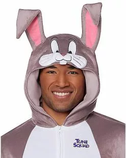 Adult Bugs Bunny Union Suit - Space Jam 9 Adult Bugs Bunny Union Suit - Space Jam -Spirit Halloween Shop 01554518 c