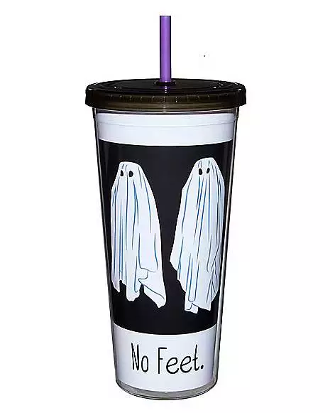 No Feet Cup With Straw 20 Oz. - Beetlejuice 3 No Feet Cup With Straw 20 Oz. - Beetlejuice