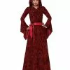 Kids Red Hooded Dress 1 Kids Red Hooded Dress -Spirit Halloween Shop 01558410 a