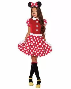 Kids Minnie Mouse Costume - Mickey And Friends