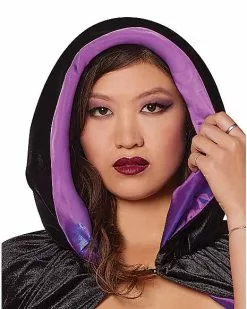 Adult Reversible Cape - Deluxe 10 Adult Reversible Cape - Deluxe -Spirit Halloween Shop 01560721 d