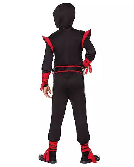 Kids Dark Ninja Costume 4 Kids Dark Ninja Costume - Image 2