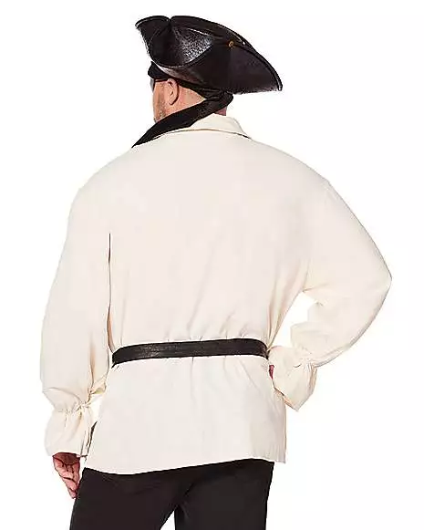 Pirate Shirt And Belt Plus Size Costume Kit 4 Pirate Shirt And Belt Plus Size Costume Kit - Image 2