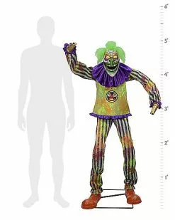 6 Ft Nozzles The Clown Animatronic 19 6 Ft Nozzles The Clown Animatronic -Spirit Halloween Shop 01563527 i