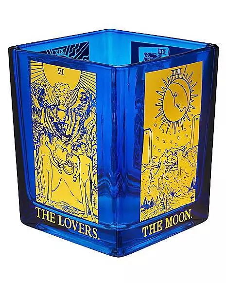 4-Sided Tarot Card Candle Holder 4 4-Sided Tarot Card Candle Holder - Image 2