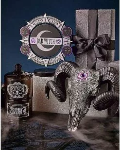 Mystical Arts Ram Head Sign 9 Mystical Arts Ram Head Sign -Spirit Halloween Shop 01564475 d