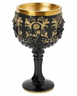 Gothic Noir Skull Goblet -Spirit Halloween Shop 01564483 c