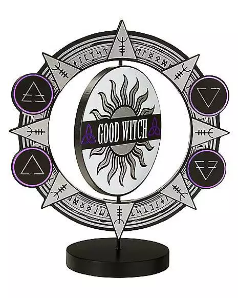 Spinning Bad Witch Good Witch Tabletop Sign 4 Spinning Bad Witch Good Witch Tabletop Sign - Image 2