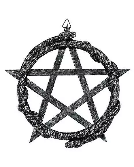 Mystical Arts Pentagram Snake Sign 3 Mystical Arts Pentagram Snake Sign